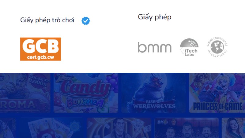 BK8 - Nhà cái được cấp phép và chứng nhận toàn cầu